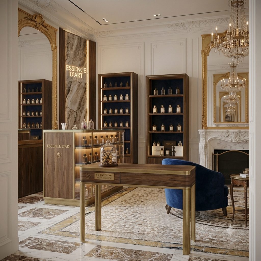 Interior Butik Jakarta Essence d'Art