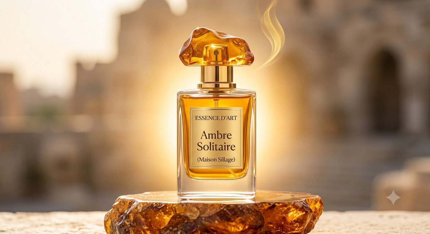 Botol parfum Ambre Solitaire — Maison Sillage