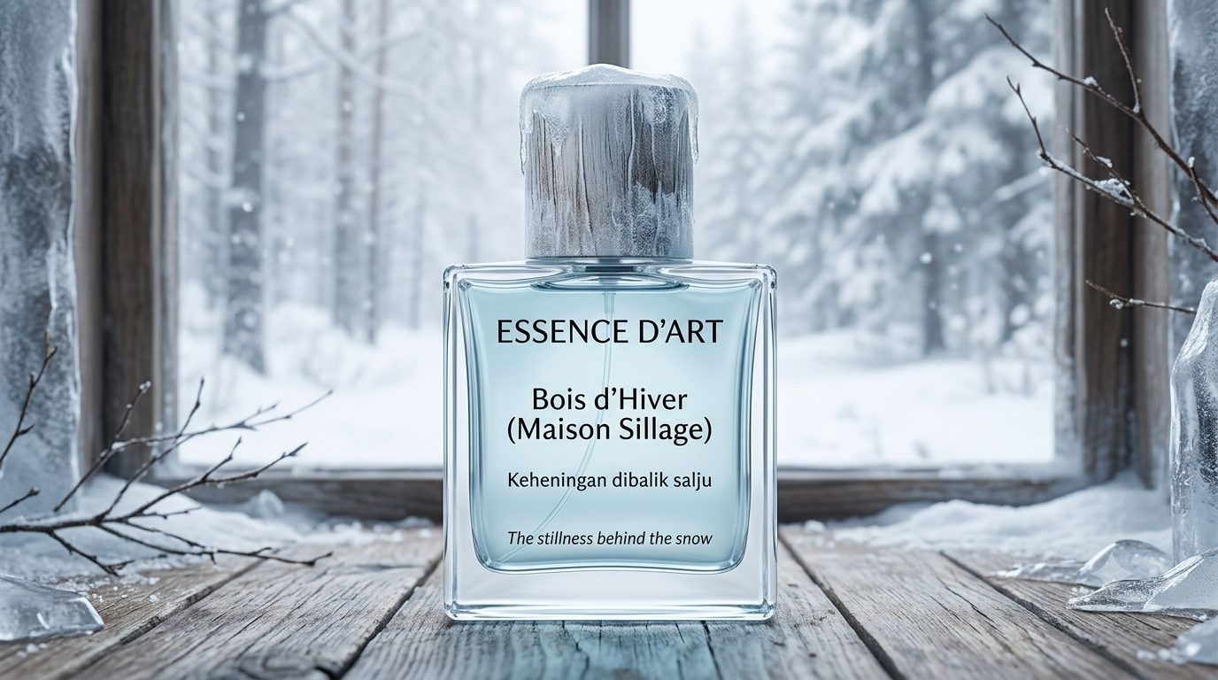 Botol parfum Bois d'Hiver — Maison Sillage