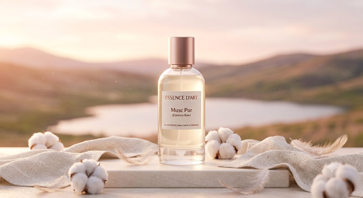 Botol parfum Musc Pur — Essence Raw
