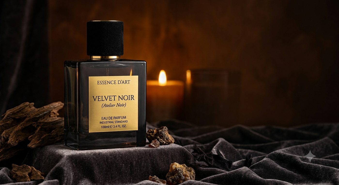 Botol parfum Velvet Noir — Atelier Noir